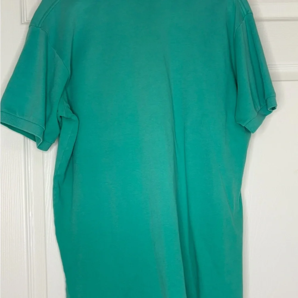 Polo Ralph Lauren Green Polo Shirt Sz L Made in‎ USA